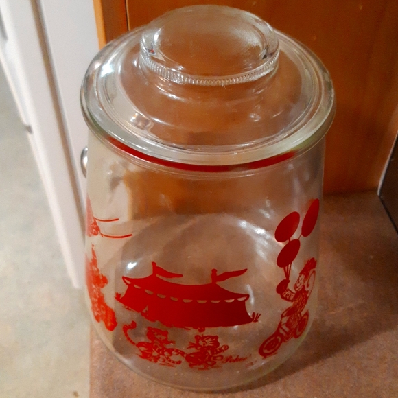 Pokee Glass Jar Vintage - Picture 1 of 8